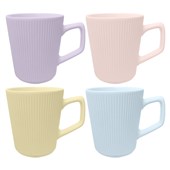 Kates Coloured Mug Assorted Colours 375ml